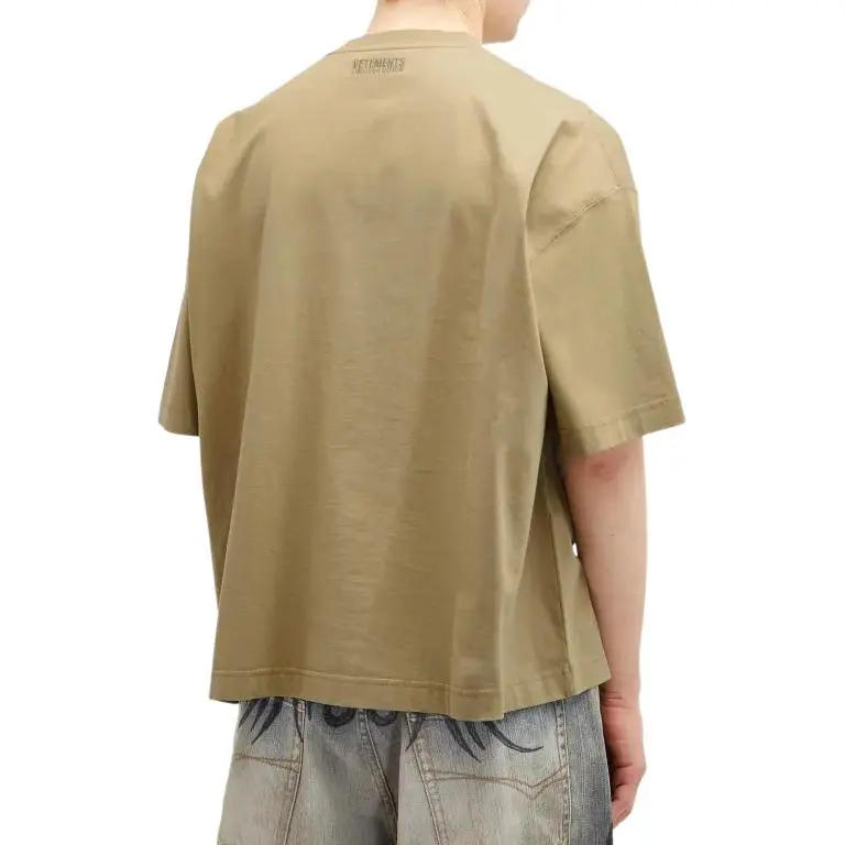 Vetements Logo Printed Crewneck T Shirt-2