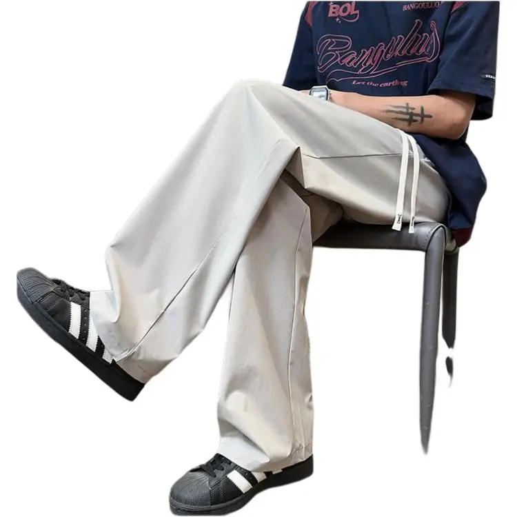 BENGEN Casual Pants Unisex-7