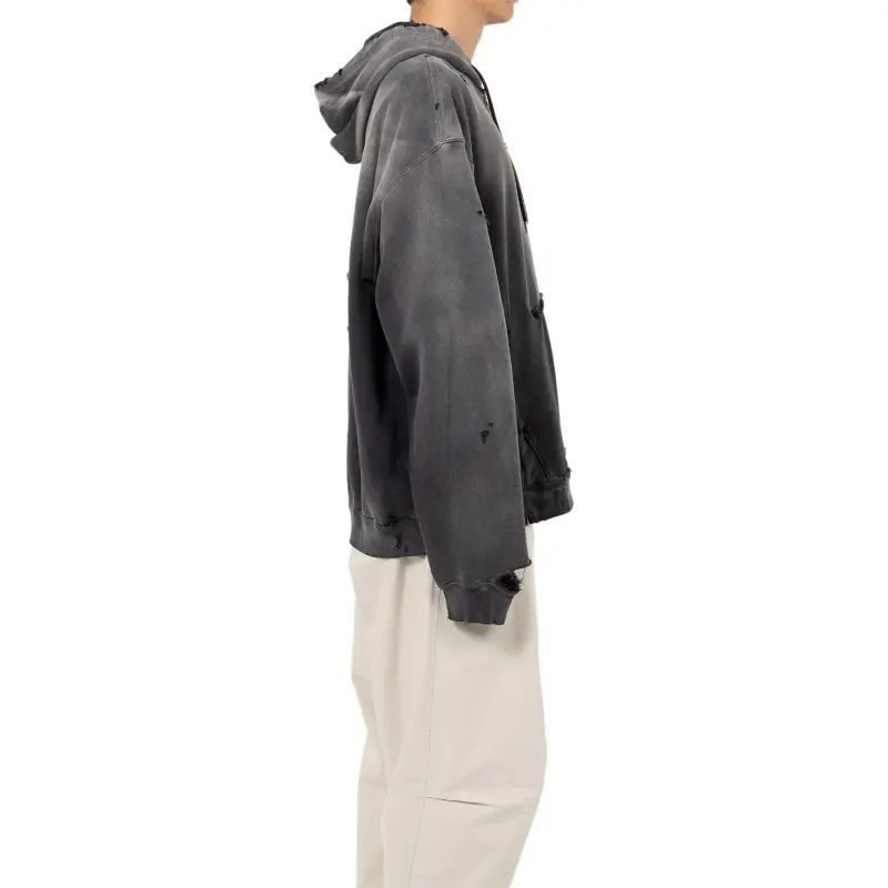 Maison Mihara Yasuhiro Distressed effect Hoodie-4
