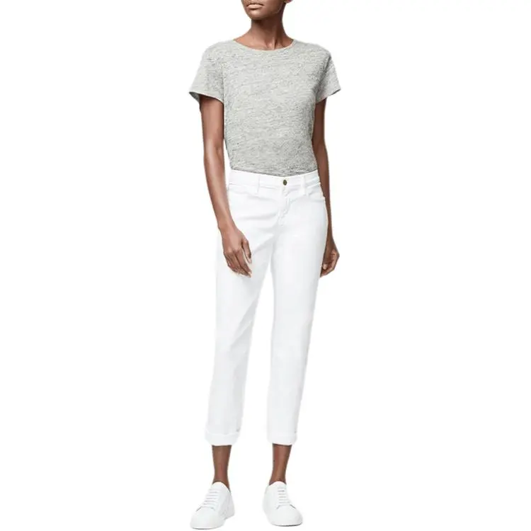 FRAME Jeans Women's White-2
