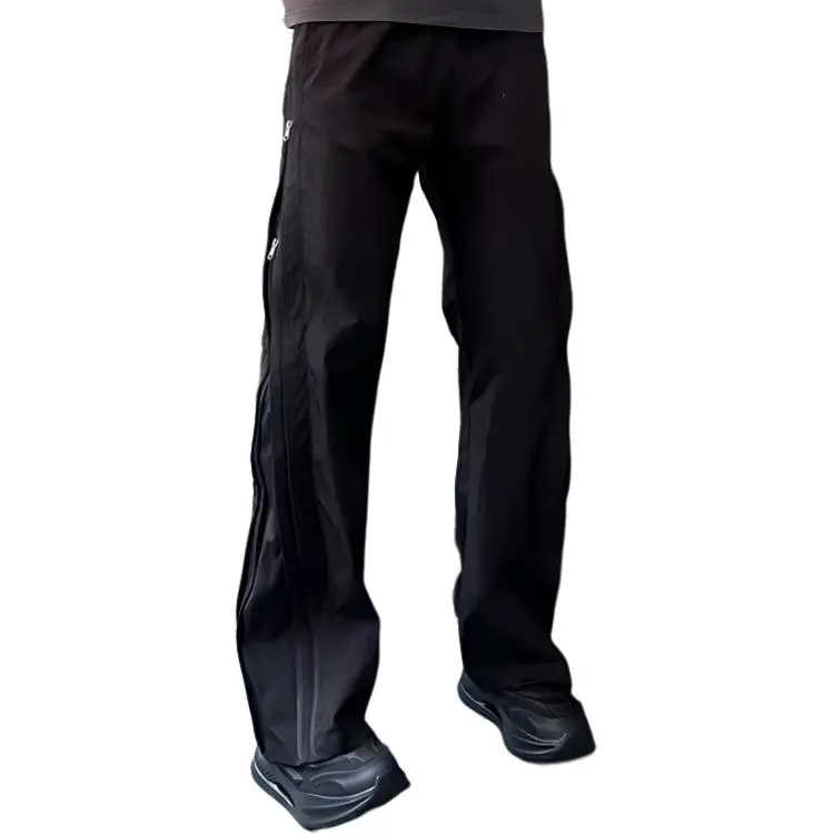 FAWENXIANGZI Windbreaker Pants Men's-4