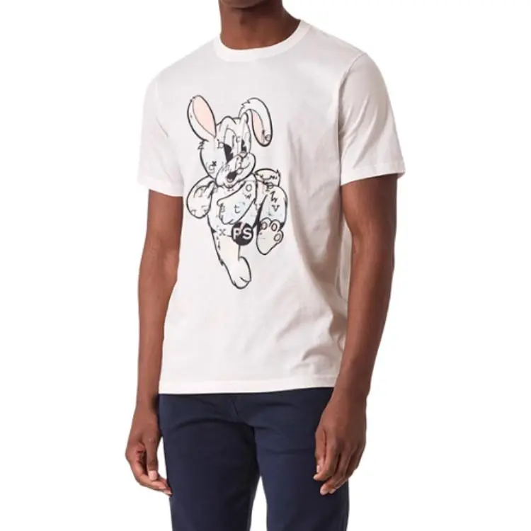 Ps Paul Smith Bunny Printed T Shirt-2
