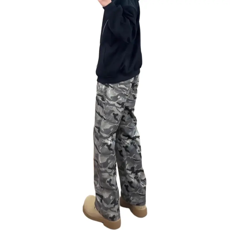 KVIV Jeans Men Camouflage -0