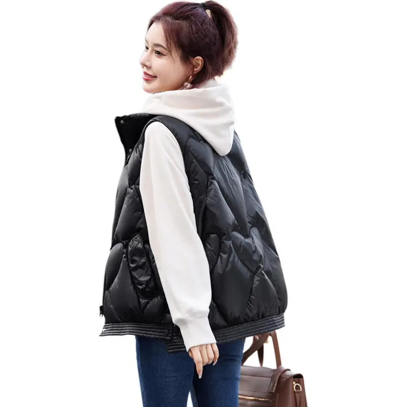 Mo Han Yi Mei Vest Women's Black-1