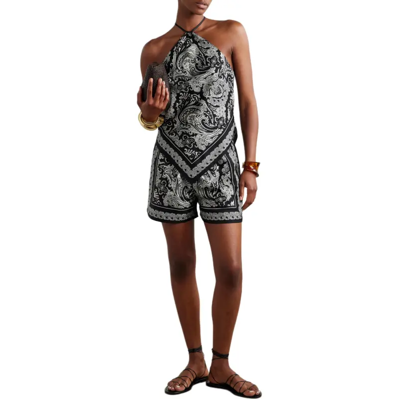 NILI LOTAN Casual Shorts Women's Black-1