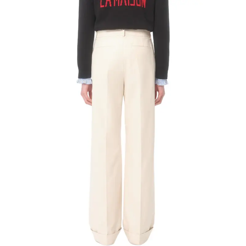 Valentino SS25 Casual Pants Men's Beige-2