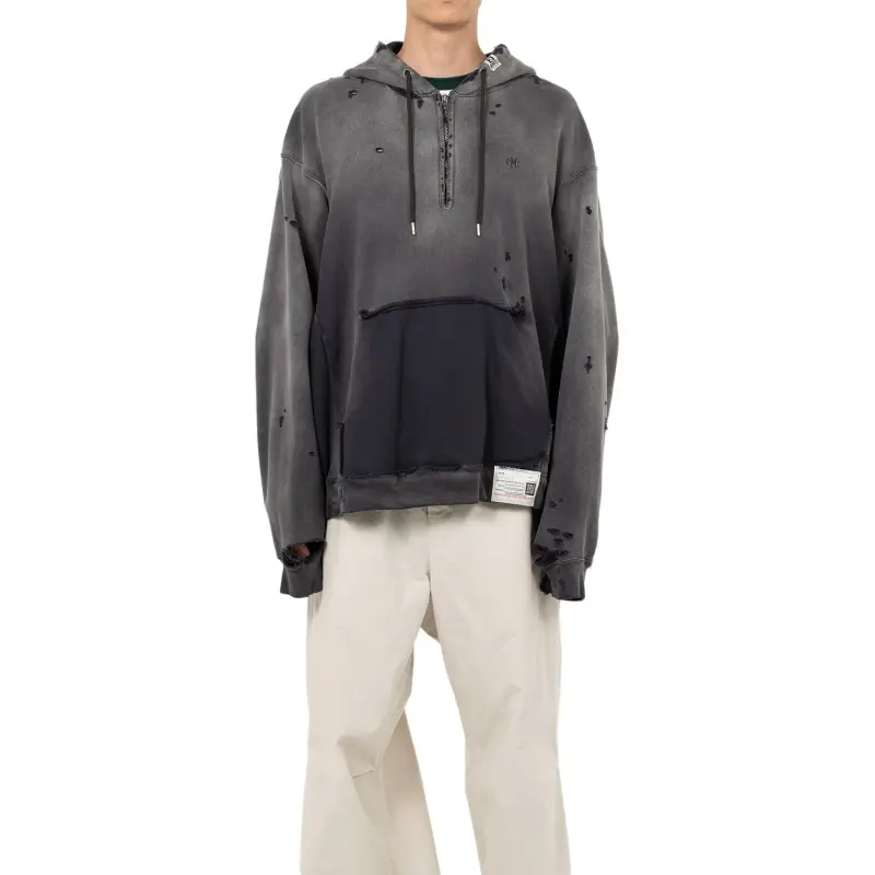 Maison Mihara Yasuhiro Distressed effect Hoodie-2