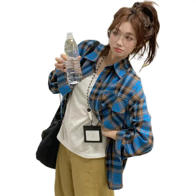 GOSO Shirts Women's Plaid-3