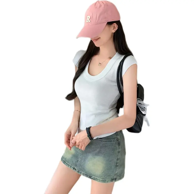 Dior Beauty Set in Sleeve T Shirt Women's-2