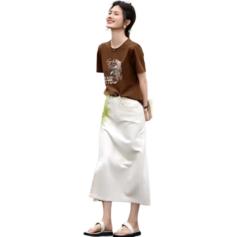 XWI T Shirt Women's Caramel Brown-3