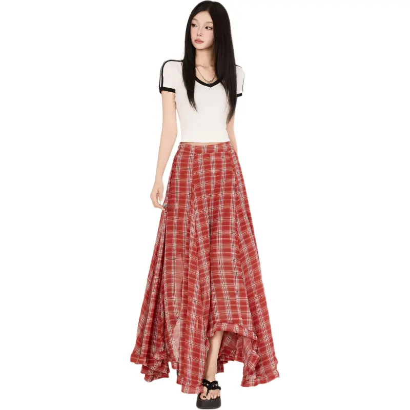 Kazakhstan Casual Long Skirt Women's-5