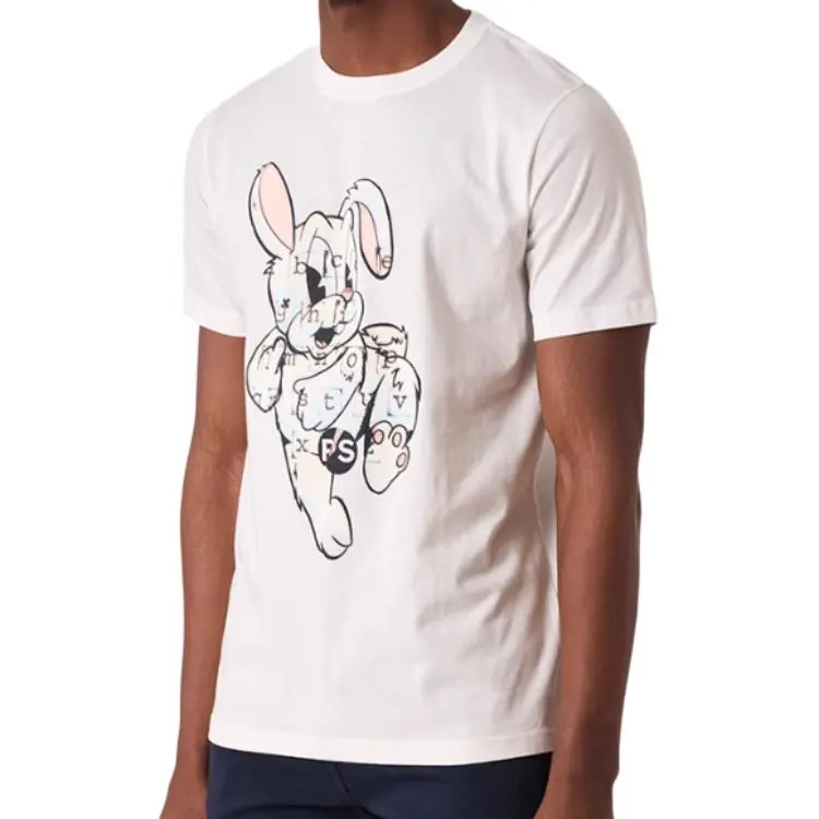 Ps Paul Smith Bunny Printed T Shirt-3