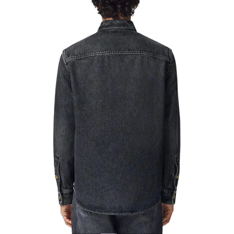 Versace Button Up Denim Shirt-3