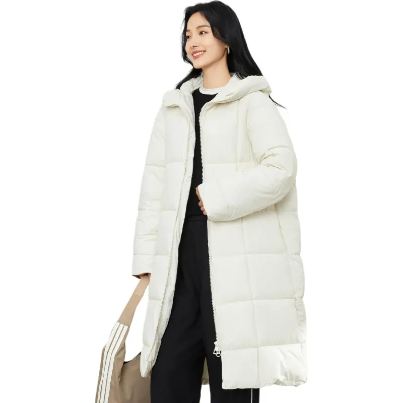 CARBAMMI Puffer Jacket Women's Beige-2