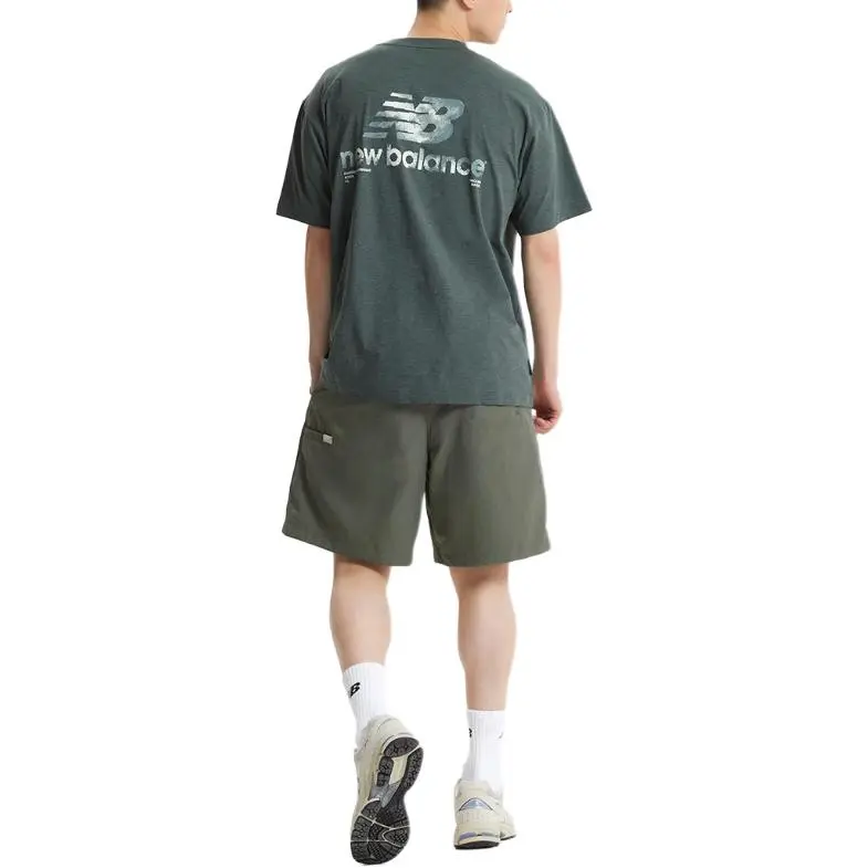 New Balance UNI FROZEN T Shirt Men's 49 Khaki-3