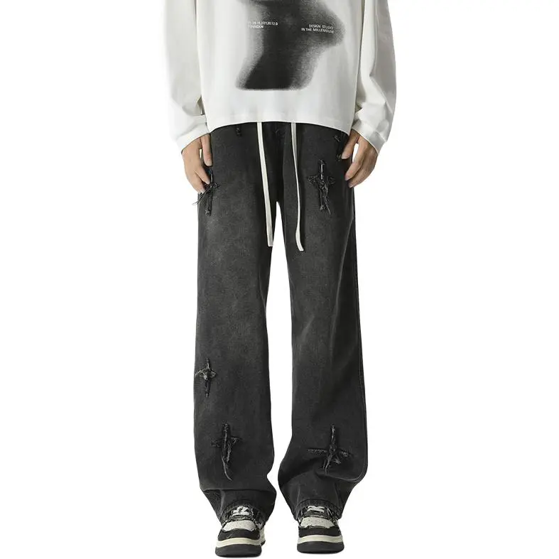 PAINT STAIN Jeans Unisex-8