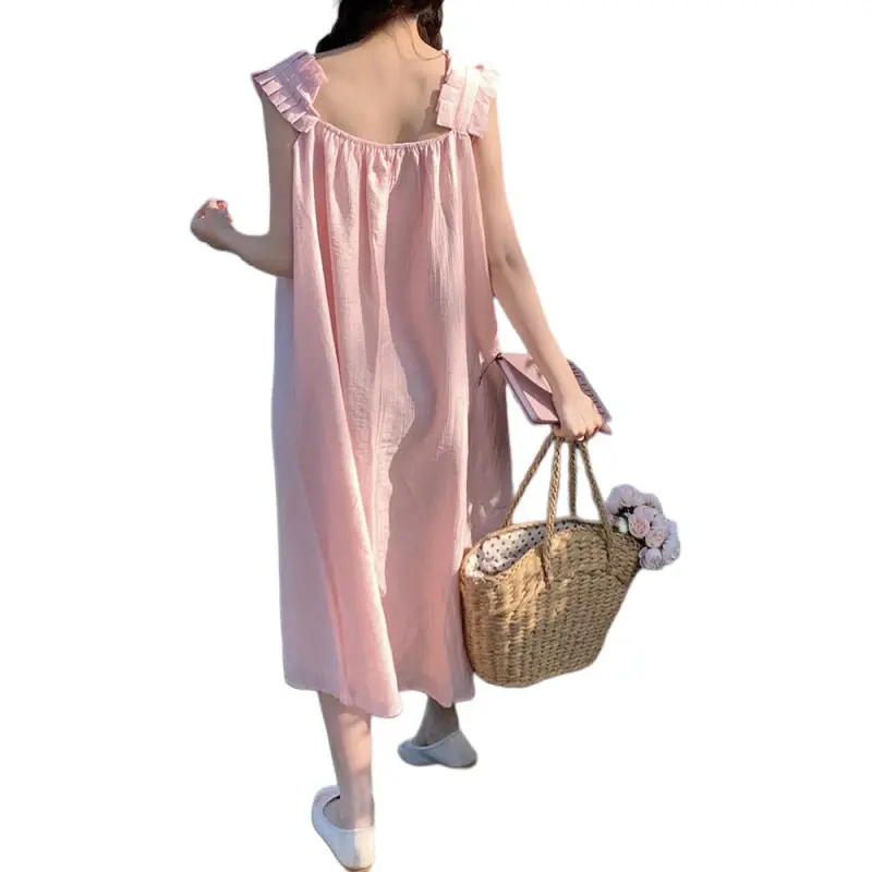 Mu Xiao Xin Slip Dresses Women's-1