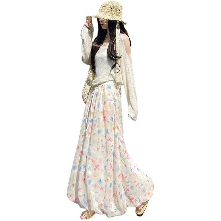 Dior Beauty Casual Long Skirt Women's-2