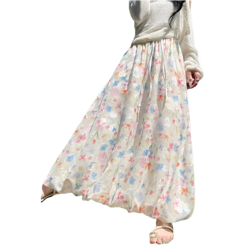 Dior Beauty Casual Long Skirt Women's-5