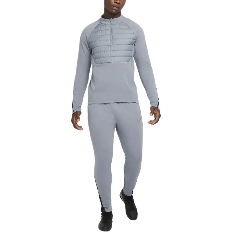 Nike AcademyTherma-FIT Winter Warrior Soccer Jerseys Men's Cool Gray/Black-2