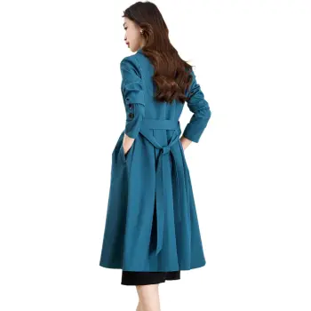 Mylan Trench Coat Cinched Waist Women's Blue Collection Brand, Get Activity Alerts In Real Time