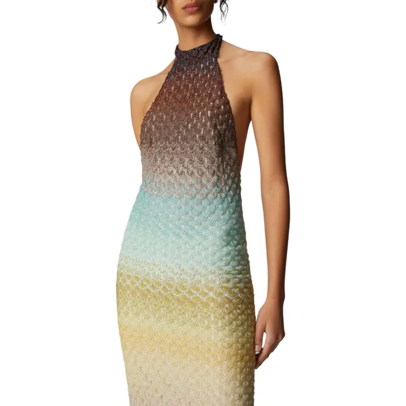 MISSONI Ombré effect Midi Dress-3
