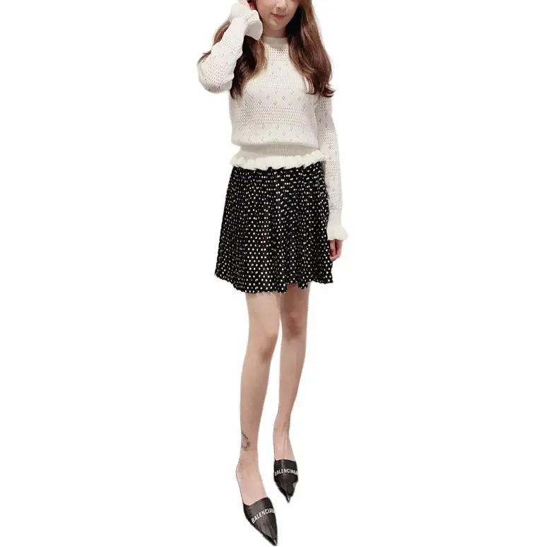 CELINE Casual Short Skirts Women's Black-1