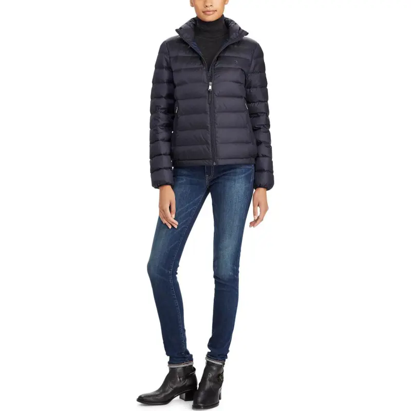 Polo Ralph Lauren Down Jacket Women's Marine Blue-3