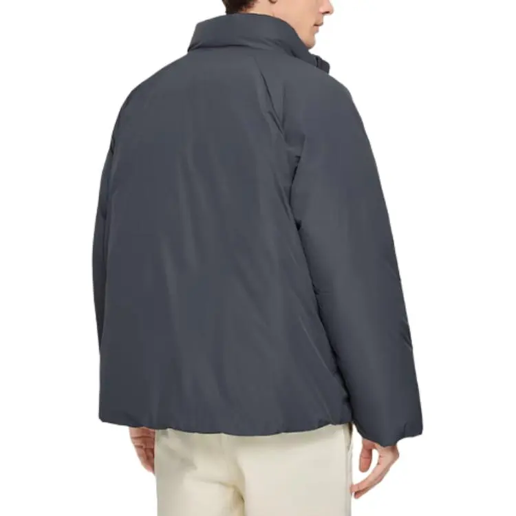 Skechers Yazhuan Series Down Jacket Men's Iron Gate Gray-3