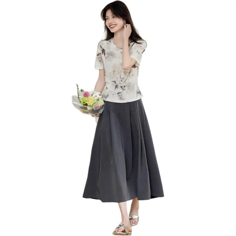 XWI T Shirts Women's Ink Wash-3