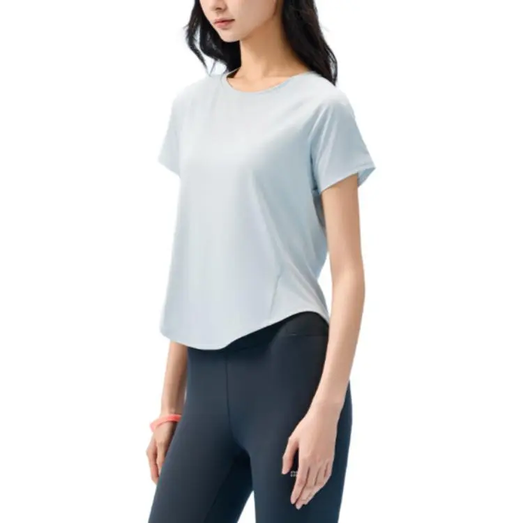 ANTA T Shirts Women's Dream Shadow Blue-2