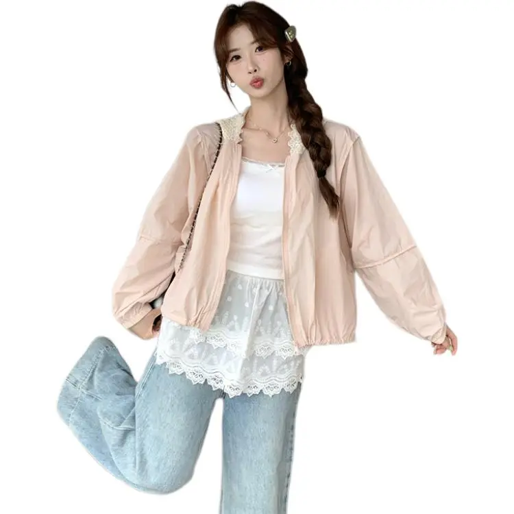 Mu Xiao Xin Cropped Coat Women's-7