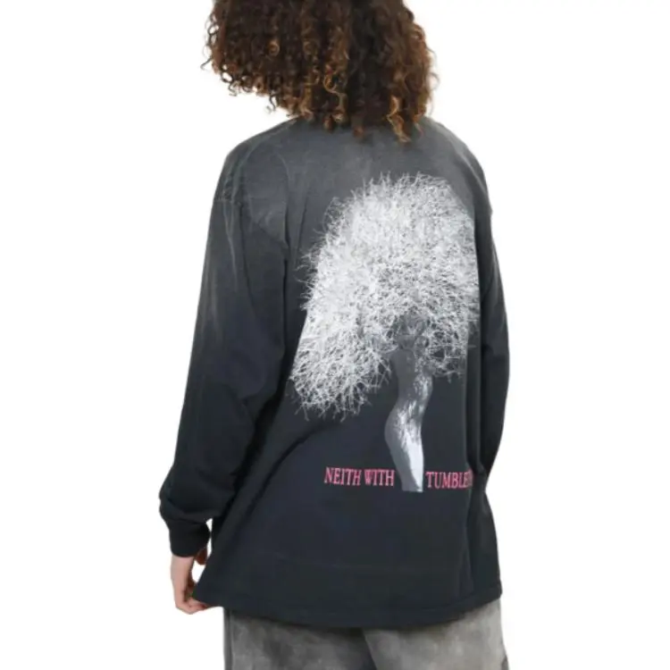 Bowwow SS25 【BOW WOW / HERB RITTS COLLECTION】NEITH WITH TUMBLEWEED LS T Shirt Unisex-3