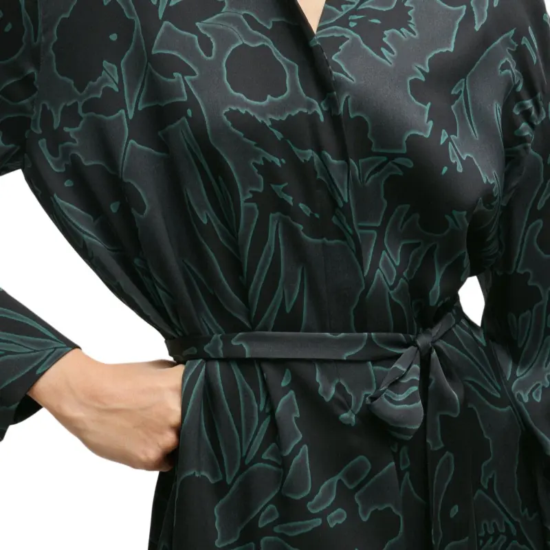 HUGO BOSS Long Sleeved Dress Women's Multicolor-5
