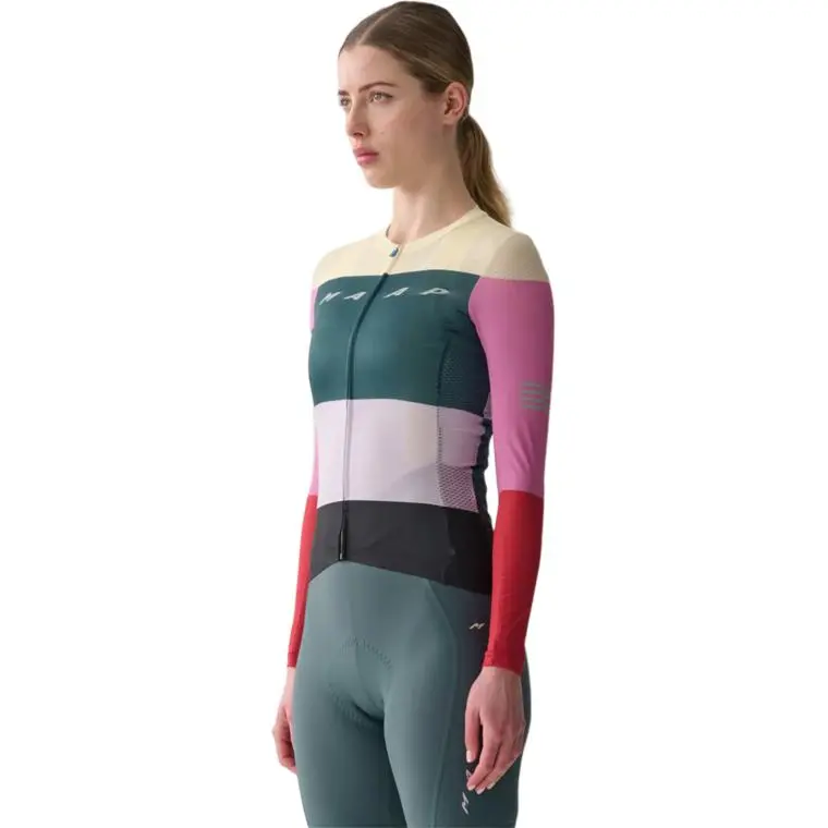 MAAP Level Pro Air LS Jersey 2.0 Cycling Clothing Women's Multicolor-1