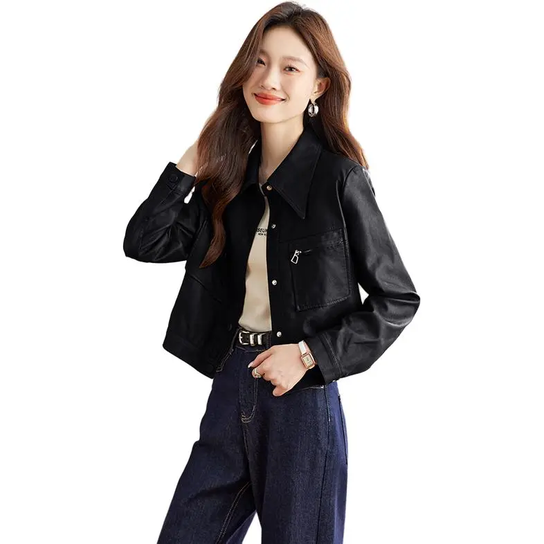La Chapelle Leather Jacket Women's-0