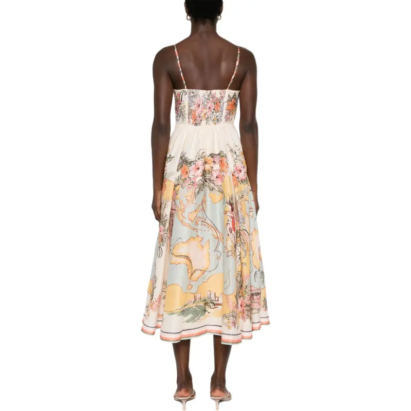 Zimmermann Tallow Tucked Bodice Dres-2