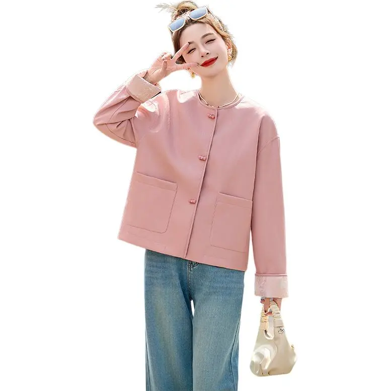Yi Mengyuan Leather Jacket Women's-8