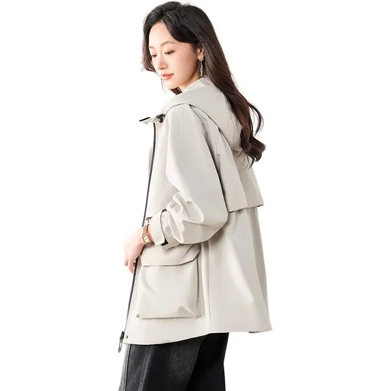 Yi Mengyuan Trench Coat Women's-1
