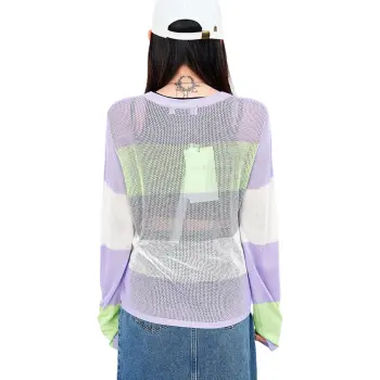 MUGUOGUOMU Early Spring Knitwear Loose Fit Women's