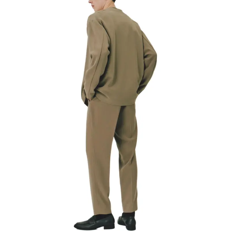 UNITED TOKYO SS25 Casual Pants Men's Gray Beige-2