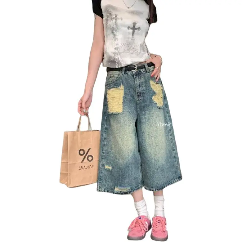 The New Age Family Denim Shorts Women's-2