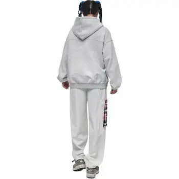Magmode Casual Pants Unisex White Heather Gray