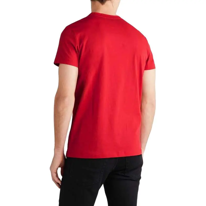 BALMAIN T Shirts Unisex Red-2