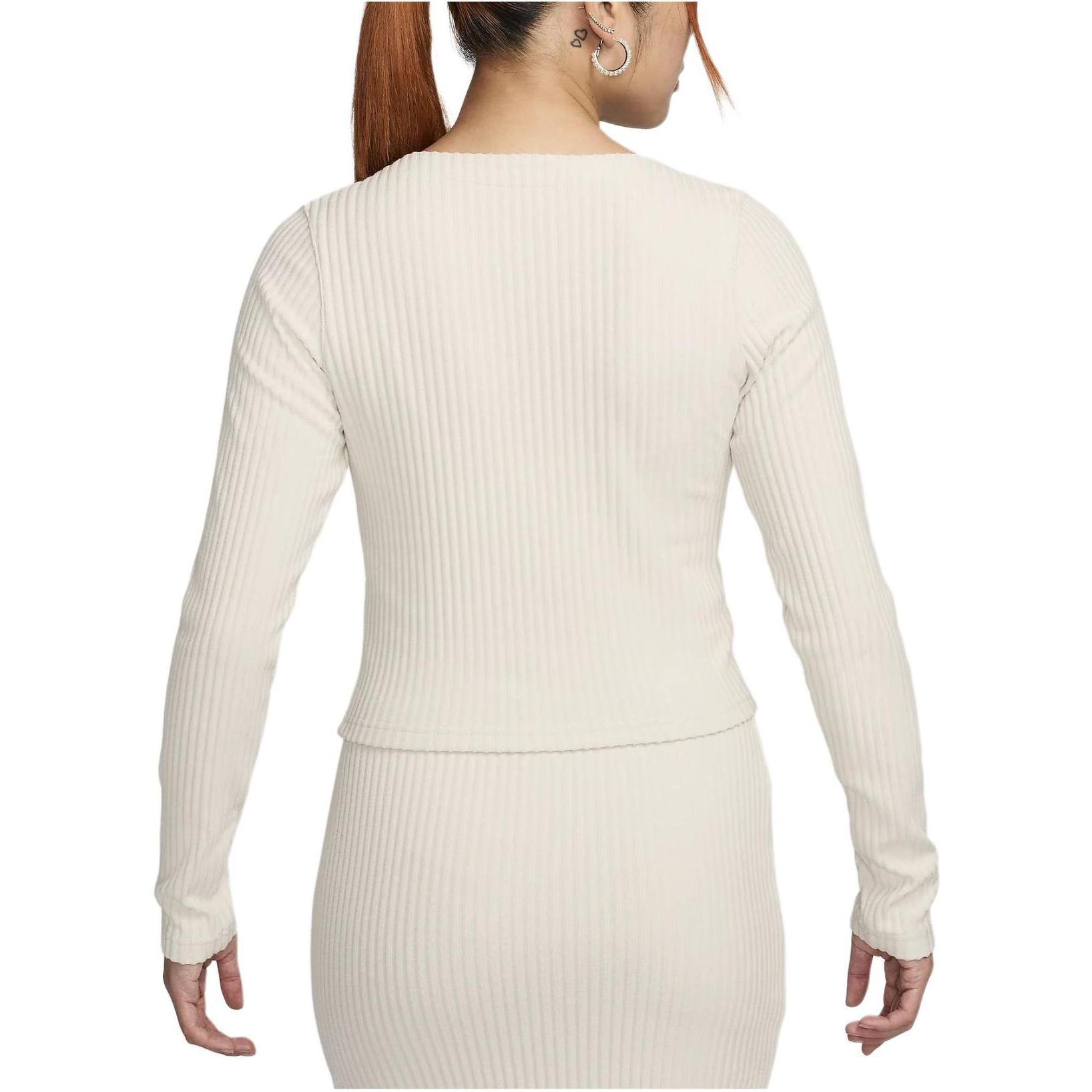 Nike Sportswear Chill Knit Knitwear Women's Light Brown - POIZON
