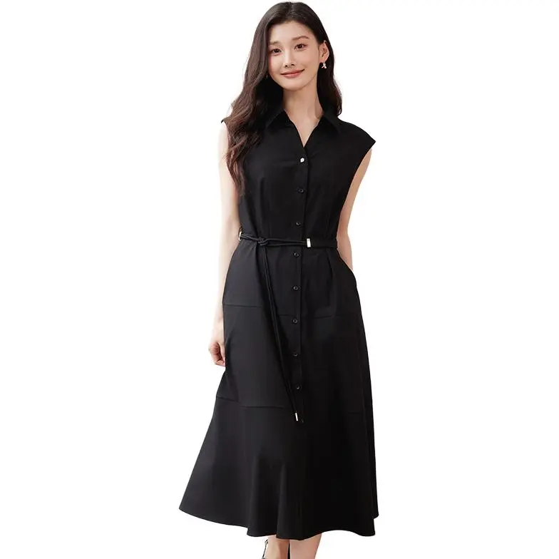 Yi Mengyuan Sleeveless Dress Women's-1