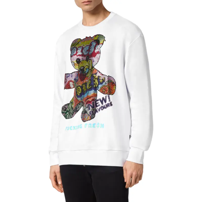PHILIPP PLEIN Tutti Frutti Rhinestone Sweatshirt-3