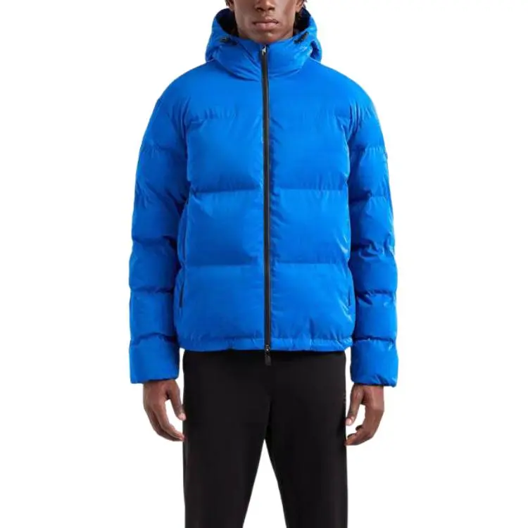 EMPORIO ARMANI Logo print Puffer Jacket-1