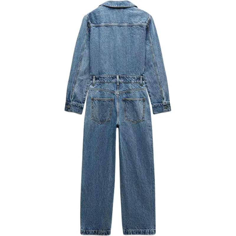 ZARA Jumpsuits Women's Blue-1