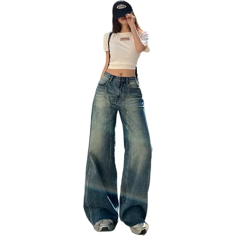 Kazakhstan Jeans Women's Denim Blue-2